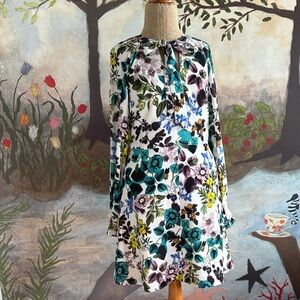 Eliza J Multicolor Long Sleeve Dress